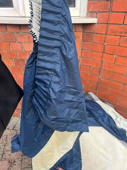 Photo of free Blue curtains (SK3 Stockport) #1