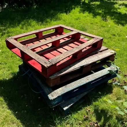 Photo of free 4 pallets (Addlestone, Surrey) #1