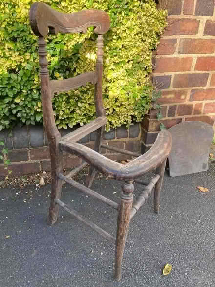 Photo of free Small chair (piece missing) (Malvern Link WR14) #2