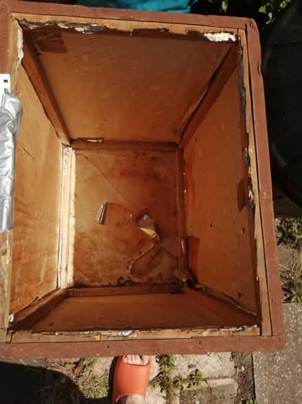Photo of free Vintage wooden tea chest (SW15 Kingston Vale) #2