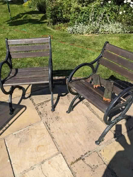 Photo of free Outdoor chairs (for repair) (Cranleigh) #1