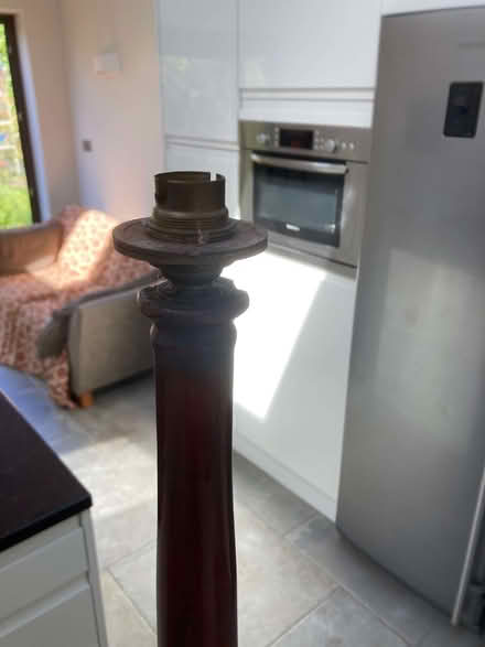 Photo of free Mahogany Lamp Stand (Penwortham PR1) #3