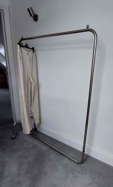 Photo of free Metal clothes rail, needs attention. (Stanstead St Margarets SG12) #2