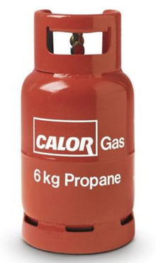 Photo of 6kg Calor Gas propane cylinder (Talybont on Usk LD3) #1