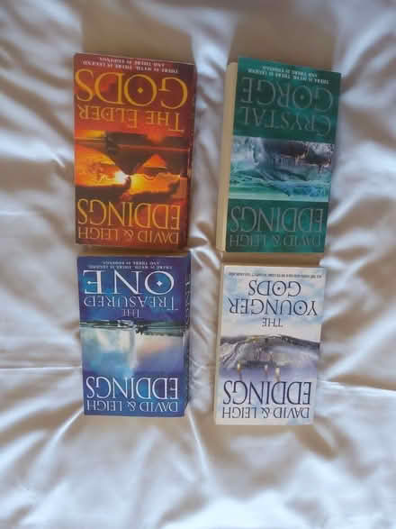 Photo of free David Eddings Books (Woolston WA1) #2