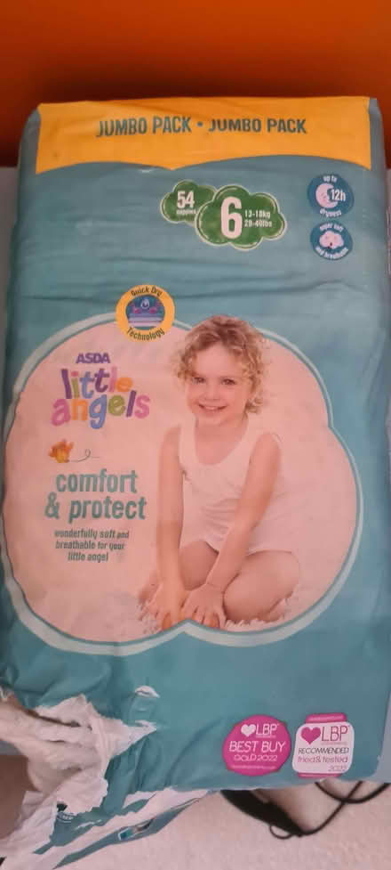 Photo of free Size 6 Nappies (TN23) #1