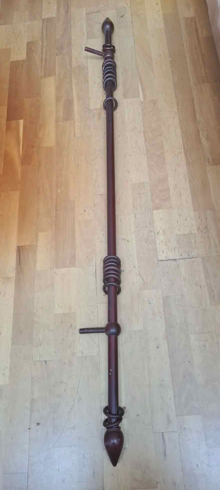 Photo of free Curtain pole with fixings. (South Queensferry EH30) #1