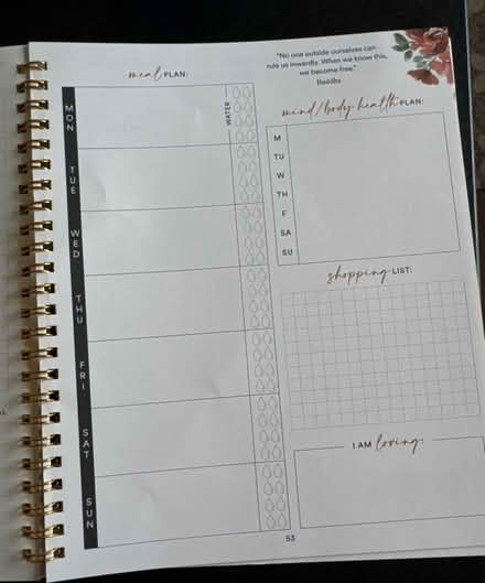 Photo of free August planner (Ambler) #3