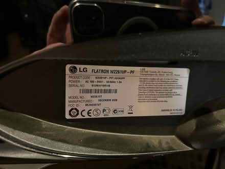 Photo of free Computer Screen LG (Three Fields Farm HP3) #2
