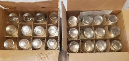 Photo of free Canning jars, 8 ounce, 2 dozen (Burien) #1