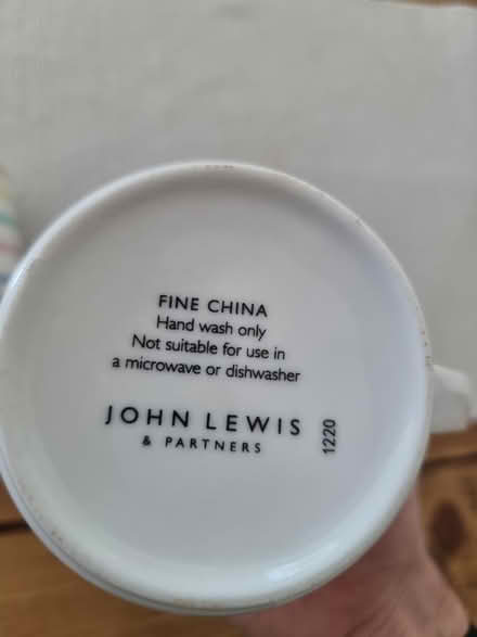 Photo of free John Lewis Mine and Yours Mugs (SE13) #2
