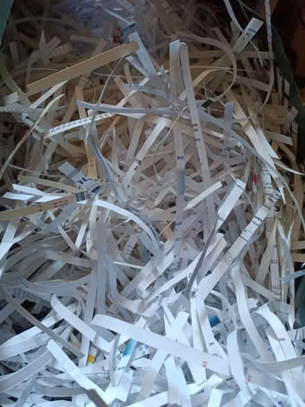 Photo of free Several bin liners of shredded paper. (Kempston MK42) #1