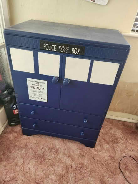 Photo of free Storage cabinet (Bedford) #1