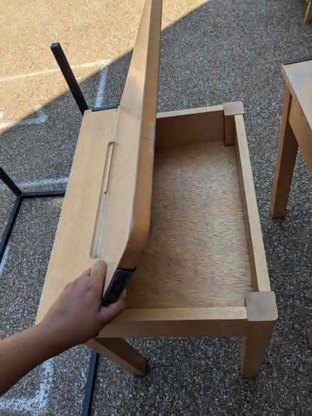 Photo of free Primary school wooden desks (Dulwich) #2