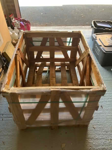 Photo of free Large Heavy Wooden Crate (Haydon wick SN25) #1