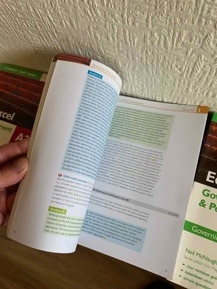 Photo of free Edexcel gov&pol student books (TW9 nr Chiswick bridge) #2
