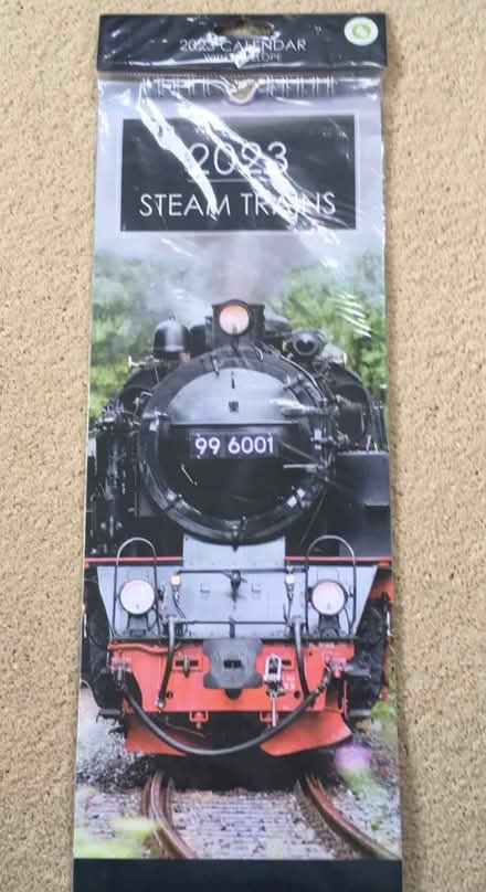 Photo of free Steam Train 2023 Calendar (DA4) #1