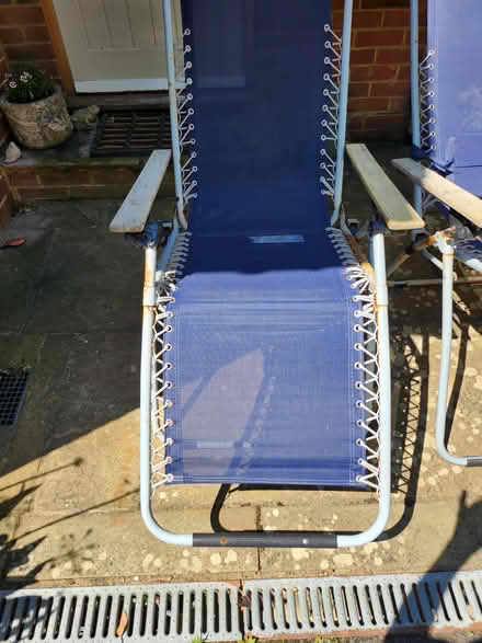 Photo of free Folding deck chairs (Crowhurst east sussex) #2