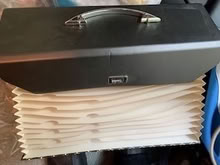 Photo of free new portable accordion file (North Brunswick-off Rte 1) #1