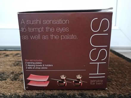 Photo of free Sushi serving set (OX3 Wood Farm) #2
