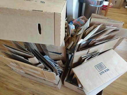 Photo of free tons of cardboard boxes (St John's) #1