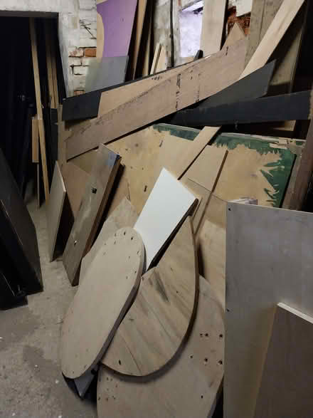 Photo of free Wood sheet offcuts (YA Theatre Guildford) #1