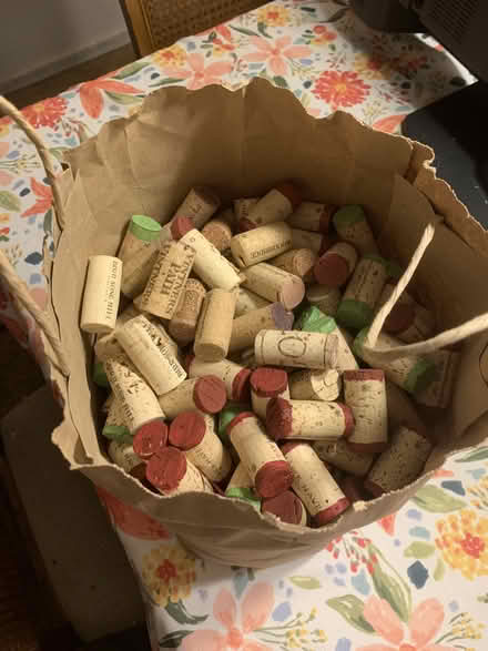 Photo of free Bag of wine corks (West Bradford Twp) #1