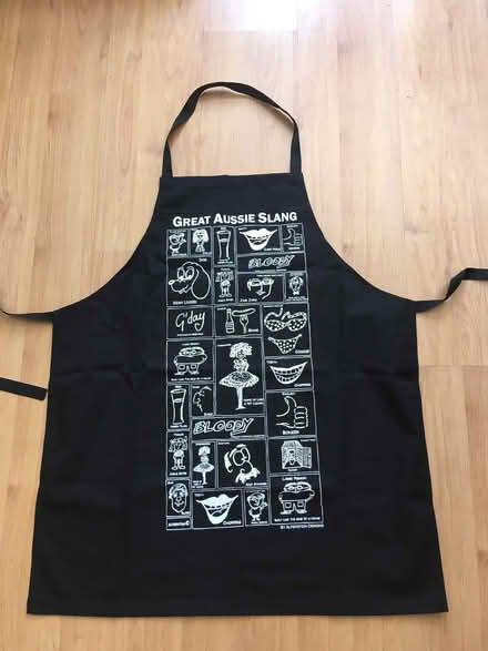 Photo of free Australian slang apron (Millwall E14) #1