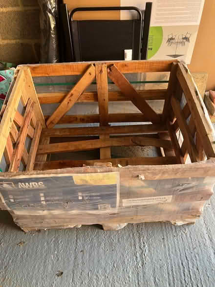 Photo of free Large Heavy Wooden Crate (Haydon wick SN25) #2