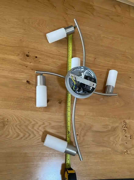Photo of free Ceiling light fitting, 5-bulb (Runcton PO20) #2