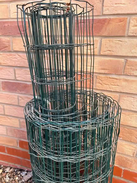 Photo of free 2 rolls of plastic coated wire fencing (Maldon Wick CM9) #2