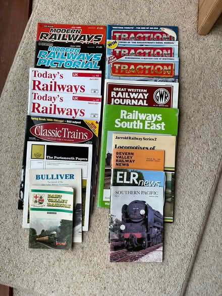 Photo of free Assorted railway magazines 4 - Merley (Merley BH21) #1