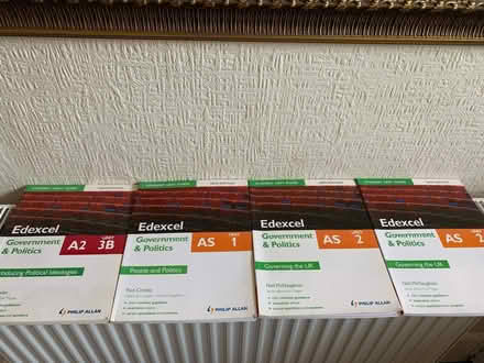 Photo of free Edexcel gov&pol student books (TW9 nr Chiswick bridge) #1