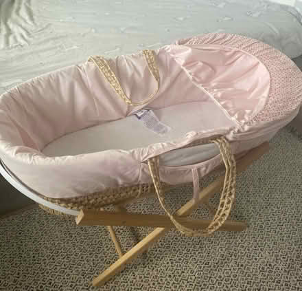 Photo of free Moses basket and stand (St Albans al2) #2