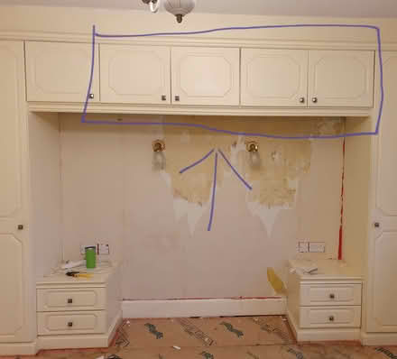 Photo of free 2 x over head/wall units (Long Eaton) #1