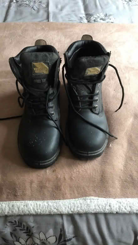 Photo of free Work boots size 7 (Monks Hill CR2) #2