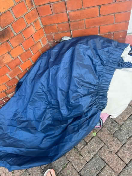 Photo of free Blue curtains (SK3 Stockport) #2