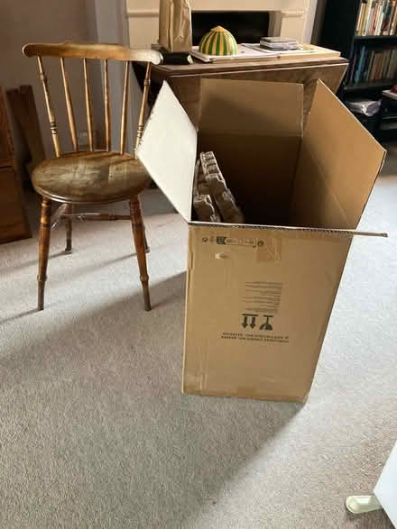 Photo of free Large sturdy cardboard box (Tollington N4) #1
