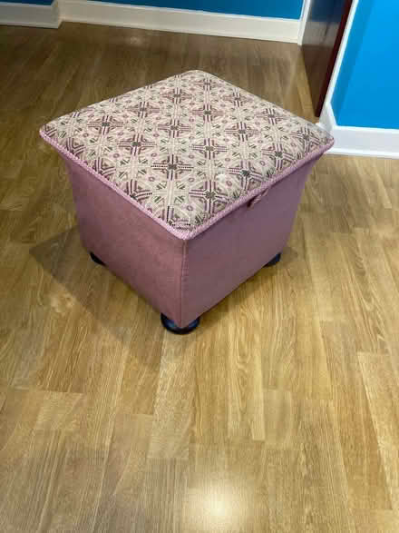 Photo of free Antique Storage Box / Footstool (Penwortham PR1) #1