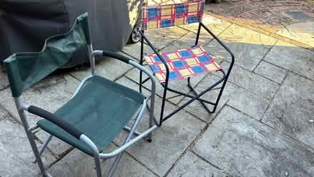 Photo of free Folding camping chairs (Marsworth HP23) #2