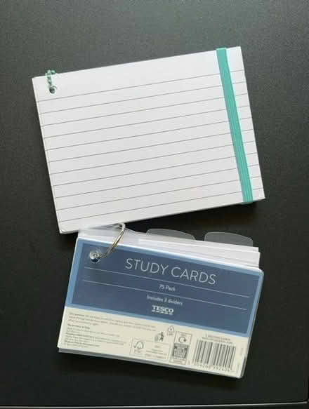 Photo of free Study cards (Broxbourne EN10) #1