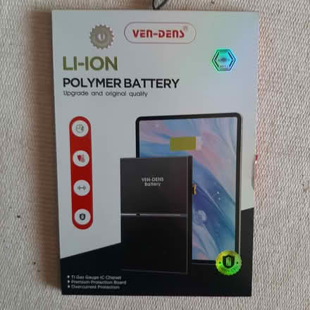 Photo of free Polymer Li-Ion battery (Droitwich, Worcester Road.) #1