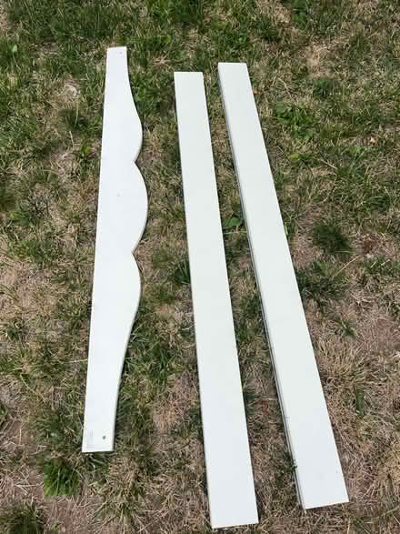 Photo of free White Wood pieces (Sunnyvale/ Crescent) #1