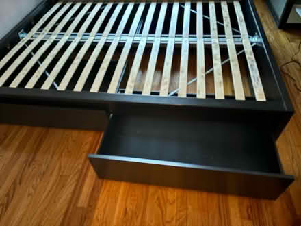 Photo of free IKEA Malm Bed (Queen + 4 drawers) (UES/Spanish Harlem) #2