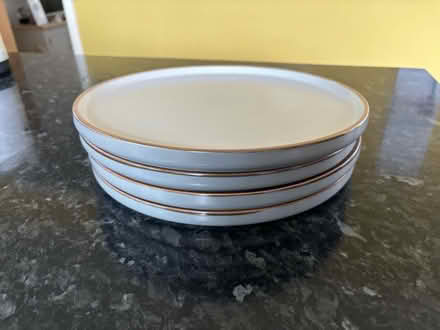 Photo of free 4 dinner plates (Oughtibridge S35) #1