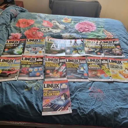 Photo of free 13 Linux Magazines (Barnard's Green WR14) #1