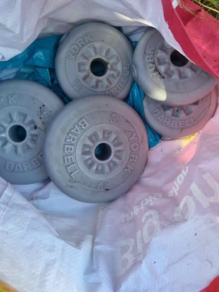 Photo of free Weight plates (A Bag of) (Waterside, Chesham) #1