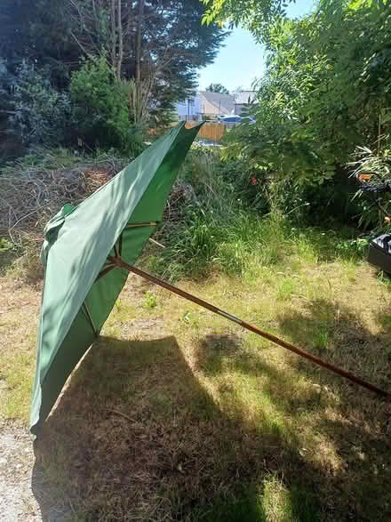 Photo of free Large parasol umbrella (Trewoon) #1