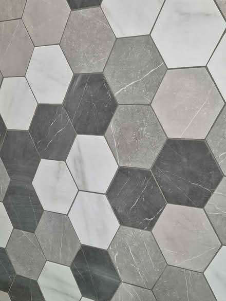 Photo of free Small hexagon tiles (Cheltenham) #1