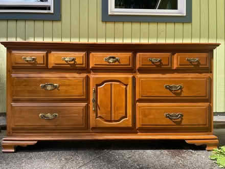 Photo of free Large chest of drawers (Ridge Rd., Vashon) #1